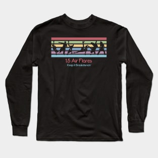 Best 80s Breakdancing - 15 Air Flares Long Sleeve T-Shirt